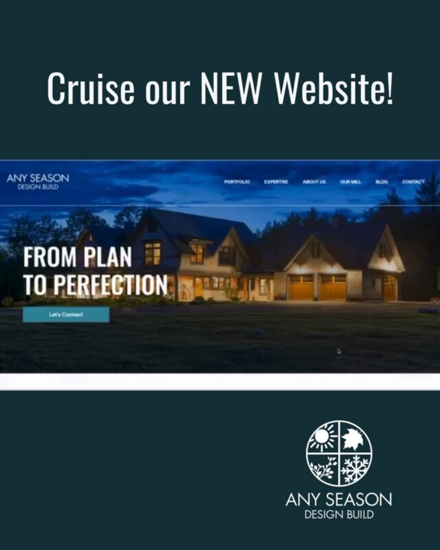 ✨ New website, same craftsmanship—leveled up. ✨

The new Any Season Design Build website is officially live, and it’s all about what we do best: thoughtful design, quality construction, and details that actually matter.

Take a scroll through recent projects, get a feel for their process, and see how we bring custom homes and renovations to life—one season (and one detail) at a time.

🔗 Link in bio to explore the new site

#AnySeasonDesignBuild #NewWebsite #DesignBuild #CustomHomes #HomeRenovation #BuiltWithIntention #Craftsmanship