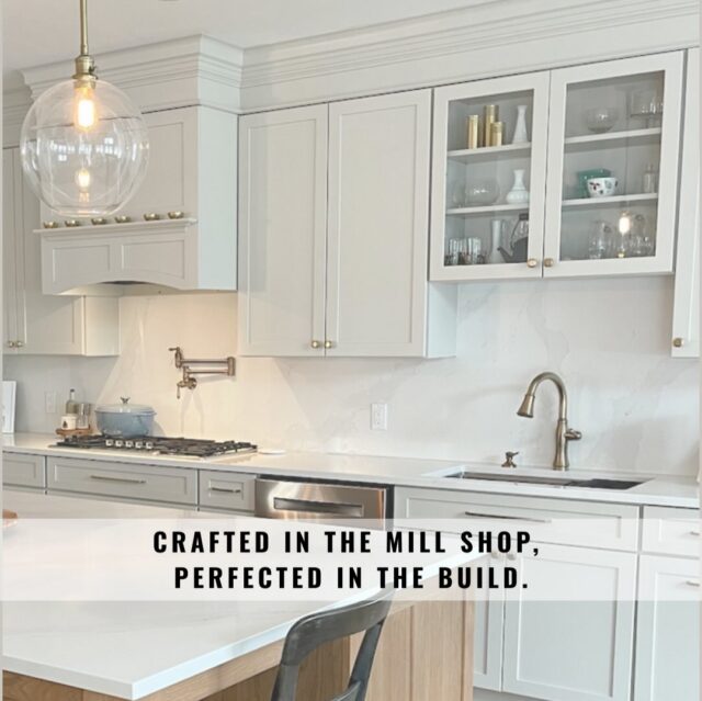Crafted in the mill shop and perfected in the build. Every material is carefully milled, shaped, and prepared before it ever reaches the home. Our team brings design and craftsmanship together to create kitchens that are both beautiful and built to last. It’s the result of mastering the craft from the shop floor to the final install.

#CustomCabinetry #Medford #MillToHome
