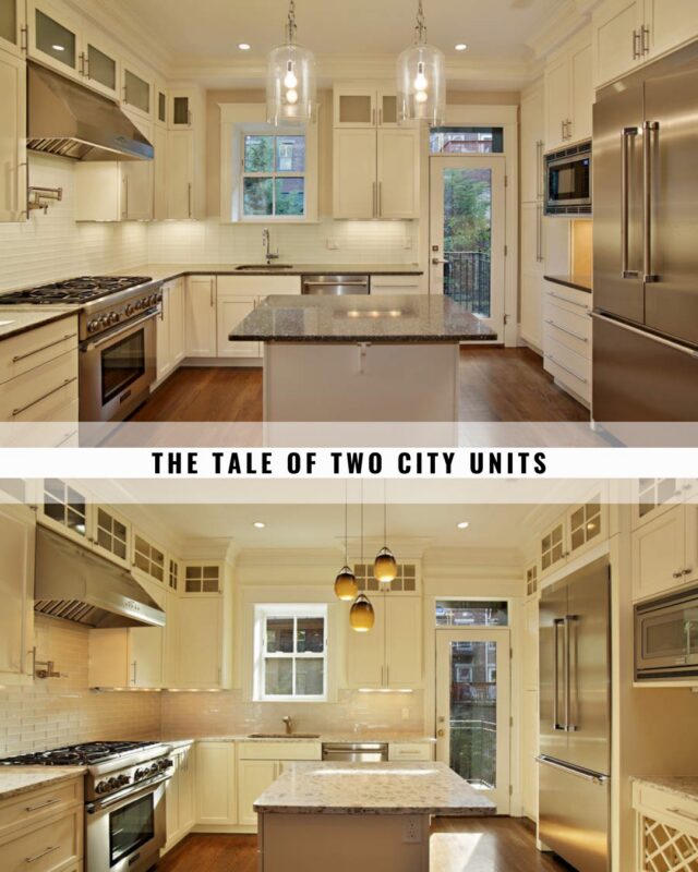 Designing a two-unit city home is about creating connection without losing individuality.

For this project, each residence features its own kitchen — thoughtfully designed to feel distinct while still belonging to the same architectural story. The layouts mirror one another, but the fine details set each space apart. One kitchen leans warm and classic, while the other brings in slightly more modern finishes and contrast.

Different personalities. Same design family.

Through custom cabinetry, carefully selected finishes, and subtle shifts in materials, both kitchens feel tailored to their residents while maintaining a cohesive aesthetic throughout the home.

It’s a reminder that great design doesn’t repeat itself — it evolves.

#AnySeasonDesignBuild #CustomKitchens #DesignBuild #NorthShoreHomes #CustomCabinetry #CityLiving #LuxuryKitchen #ThoughtfulDesign