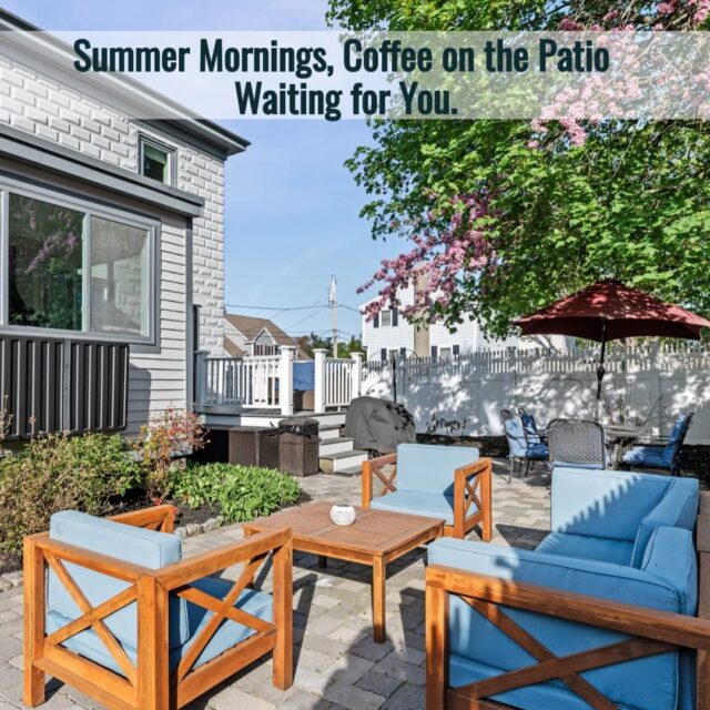 This is what summer mornings can look like. The sooner you start, the sooner you’re enjoying it.

#OutdoorLiving #BackyardDesign #PatioSeason